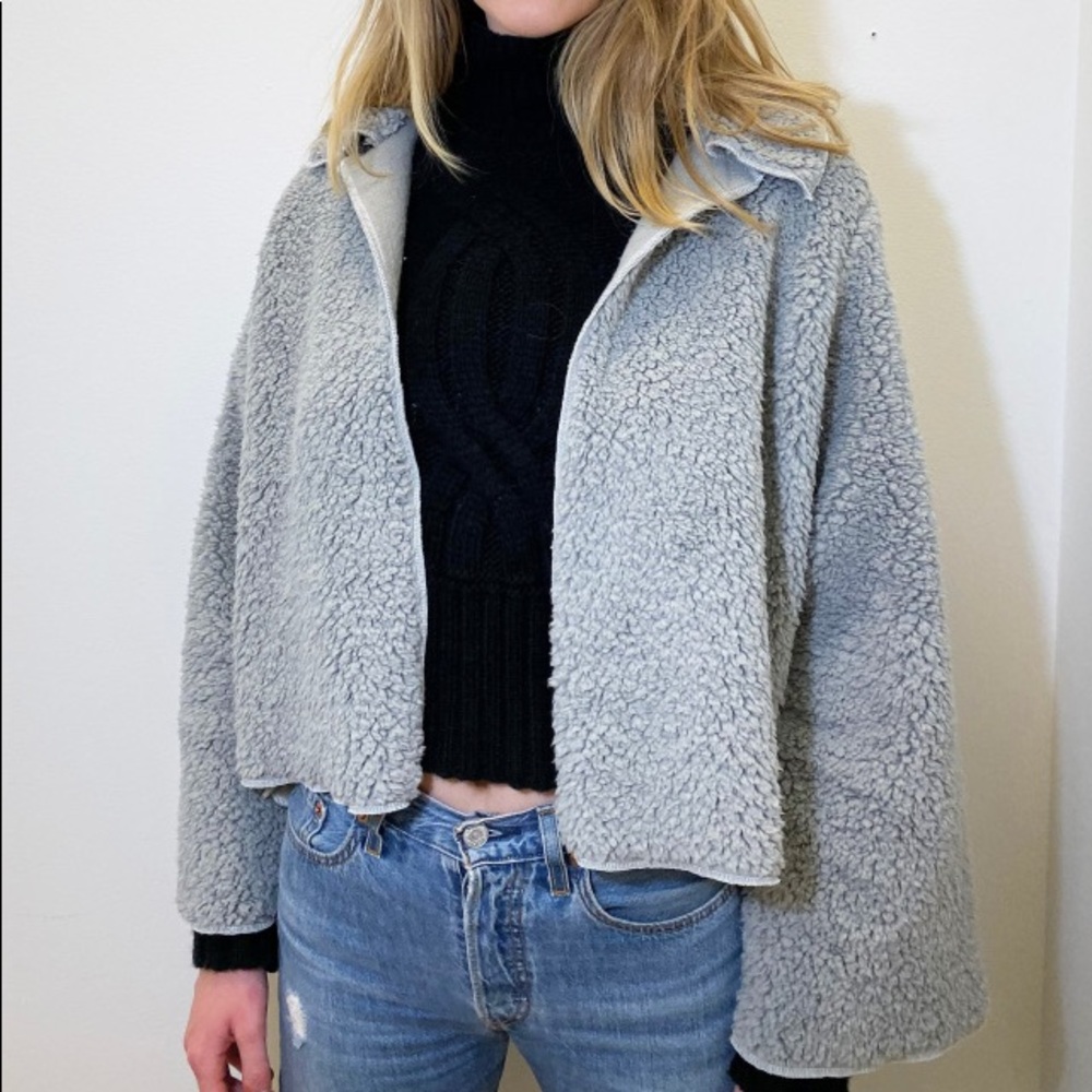 Sherpa grey jacket